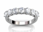 diamond multi stone ring MPA56 raised view