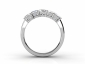 diamond multi stone rings MPA58 through finger view 