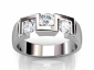 Multi Diamond Rings MP54 raised view 
