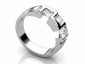 Multi Diamond Rings MP54 profile view