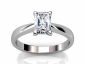Radiant Diamond Cut Rings SWF06 raised image 