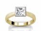 yellow gold diamond rings SYP43 raised view