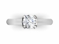 Solitaire ring SPAR31 birds eye view 