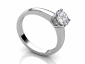 Diamond Solitaire engagement ring SPAR64 profile image  