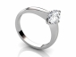 Marquise Diamond rings solitaire SPF05 profile view
