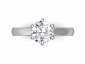 Engagement ring SPR12 birds eye view