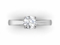 Solitaire ring birds eye view SPR19