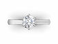 diamond ring six claw SPR20  birds eye view 