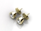 ERBY07 diamond studs birds eye view